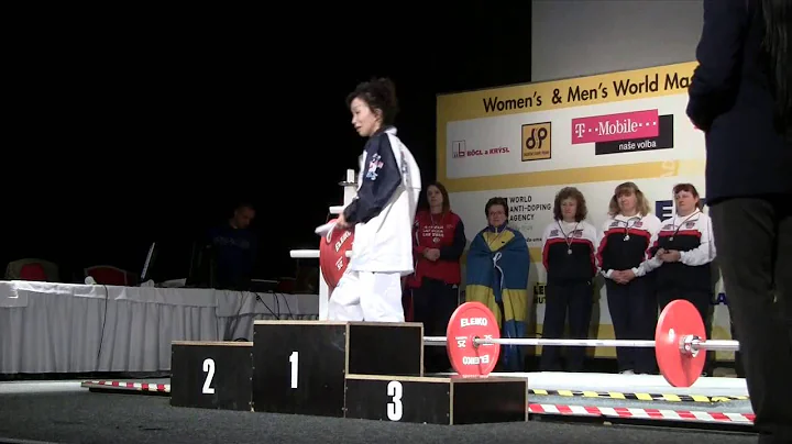 Kimberly Ryman Price at the 2014 IPF Masters World...