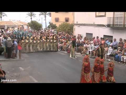 Mori e Cristiani parata Xàbia 2014: Fila Jalufos