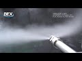 Пневматические форсунки водовоздушные  вода-воздух плоские BEX