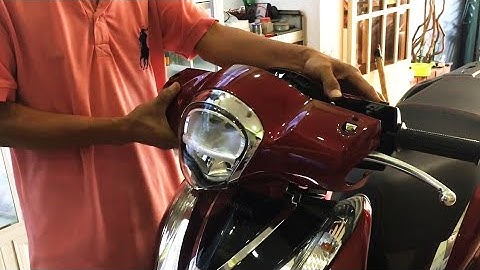 Hướng Dẫn Lắp Bộ Mạch Tắt Đèn Xe SH MODE 2020 2021, Đấu Giắc Chuẩn Zin, Passing Rất Tiện