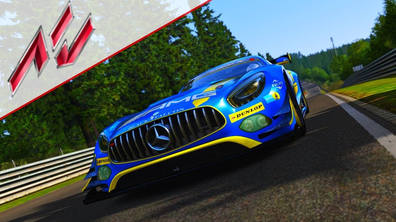 Assetto Corsa Mercedes Amg Gt N Rburgring Nordschleife Youtube