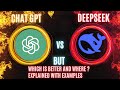 ChatGPT vs DeepSeek: We Tested Both to Find the Best AI Tool