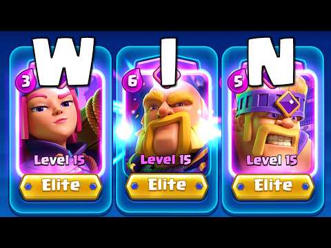 I Played the Best Clash Royale Deck for Every Evolution