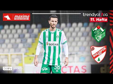 Iğdır FK - Boluspor | 11. Hafta Maç ÖZETİ | Trendyol 1. Lig - 2026/27