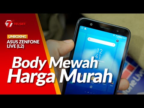 ASUS Zenfone Live L2 Unboxing  Body Mewah Harga Murah