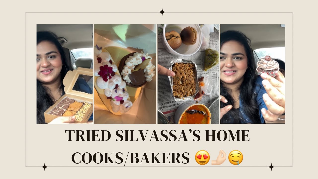 Tried Silvassa's home cooks/bakers. 😍🤌🏻🤤 YouTube