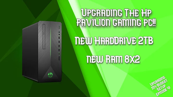 Upgrading The HP Pavilion Gaming PC!! (RAM 16 GB, 2TB HD) Upgrading My Budget Setup Episode #4!