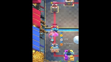 defend this push with the least elixier possible #clashroyale #viral #jynxzi
