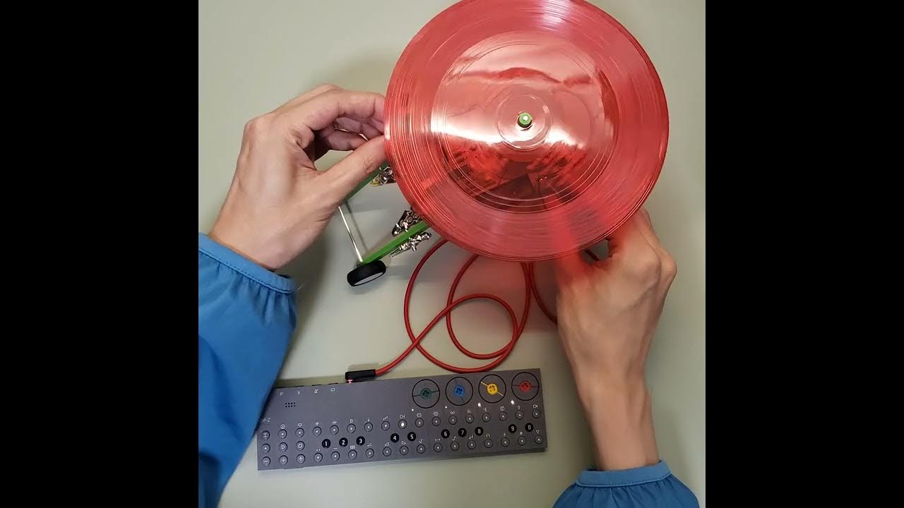 Playing Noisemaker Explorer with OPZ + ZM4 line in module Andio Lai