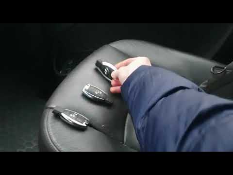 Как завести мерседес с ключа