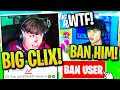 CLIX *BANNED* from PRO SCRIMS after GRIEFING Entire LOBBY & STILL WINNING! (Fortnite)