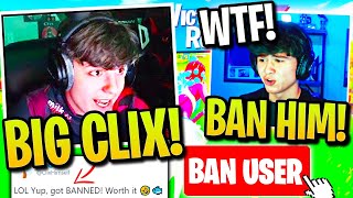 CLIX *BANNED* from PRO SCRIMS after GRIEFING Entire LOBBY & STILL WINNING! (Fortnite)
