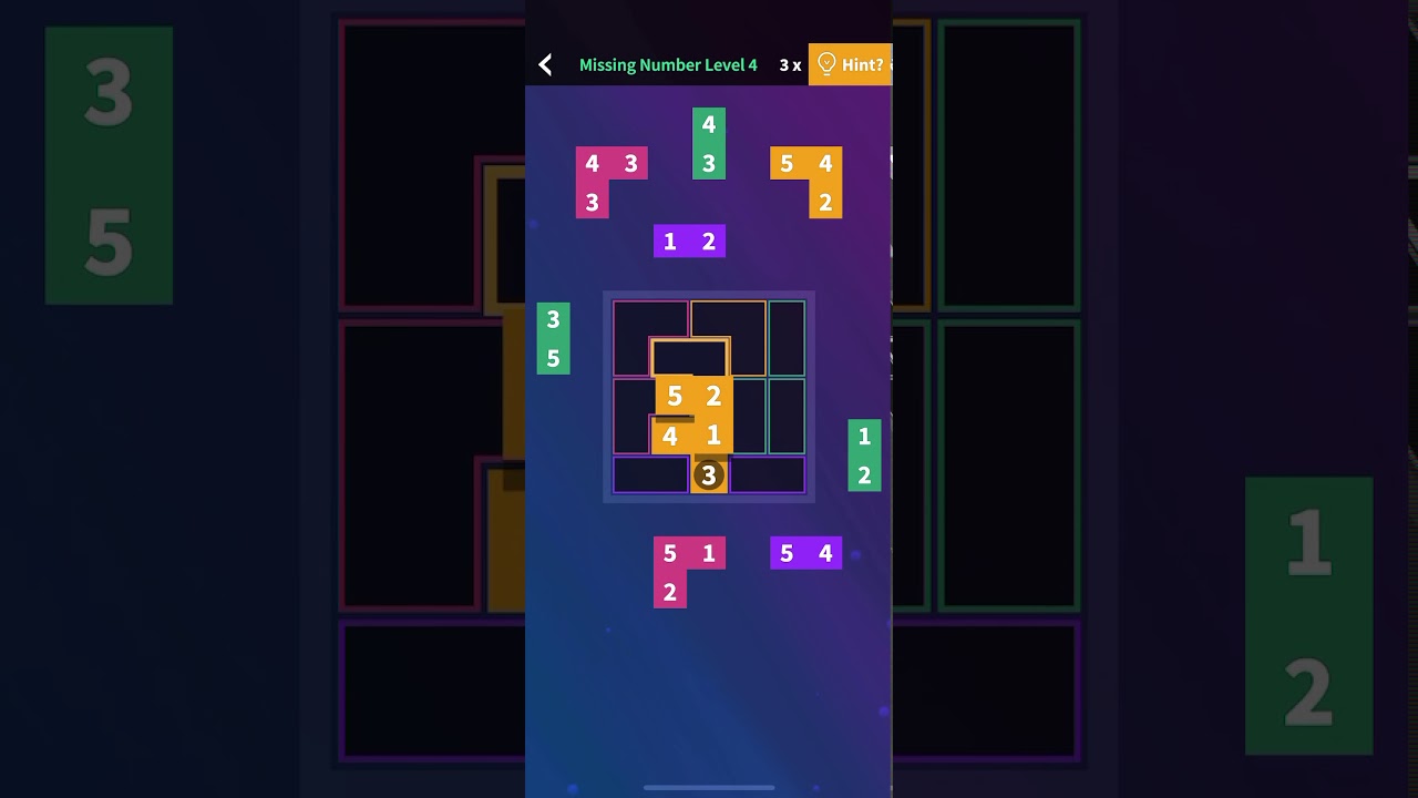 Flow Fit Sudoku Missing Number Level 4 YouTube