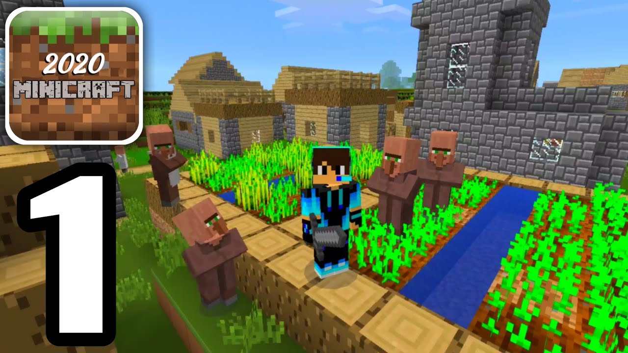 MiniCraft 2020 - SURVIVAL - VILLAGE - Gameplay Part 1 