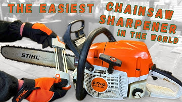 STIHL 2 in 1 Easy File - The Worlds Easiest Chainsaw Chain Sharpener