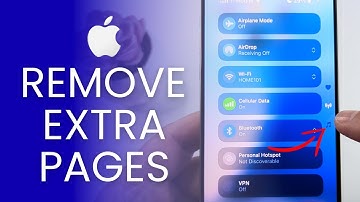 How To Remove Extra Pages On iPhone Control Center (iOS 18)