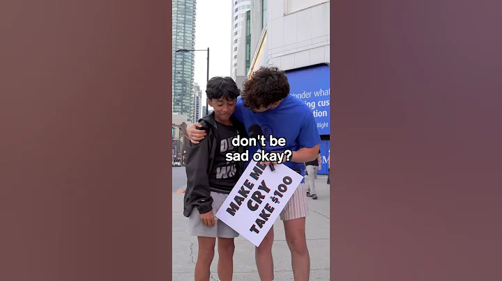 He succeeded in making me cry