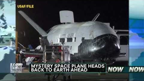 X-37B   heads back to Earth.