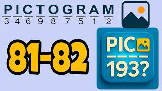PICTOGRAM Picture Cryptogram 81 82