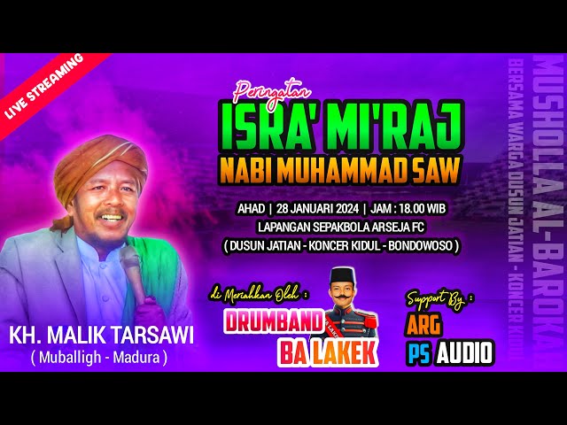 🔴 LIVE - PERINGATAN ISRA' MI'RAJ NABI MUHAMMAD SAW - LAPANGAN ARSEJA KONCER KIDUL class=