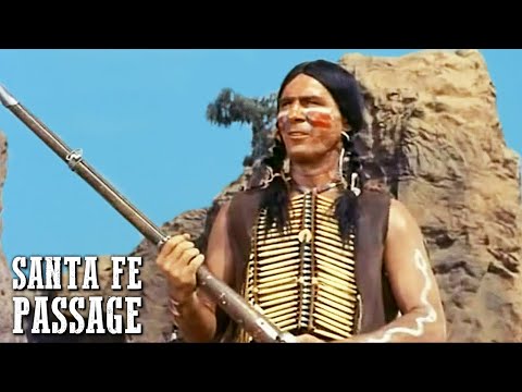 Santa Fe Passage | Cowboy and Indian Movie | ACTION | WESTERN | Classic Feature Film In Full Length