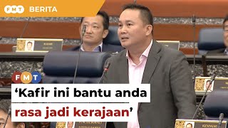 ‘Kafir ini bantu anda rasa jadi kerajaan’, kata Willie Mongin