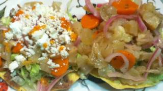 RECETA DE TOSTADAS DE PATA DE RES-COMO PREPARAR PATA DE RES CRUDA PARA TOSTADAS RECETA DE TOSTADAS DE PATA DE RES-COMO PREPARAR PATA DE RES CRUDA PARA TOSTADAS