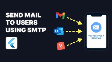 Send Mail to users using SMTP from flutter app