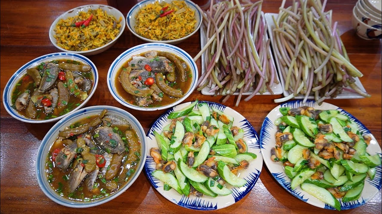 Rô Đồng Nước Nổi Kho Trái Me Non, Thêm Dưa Điên Điển Làm Sấy Lòng Người | MTQH