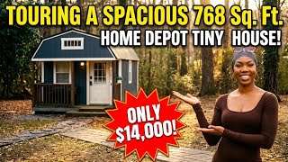 Touring A Spacious 768 Sq. Ft. Home Depot Tiny House (Only $14,000!)