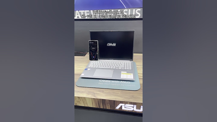 ASUS Vivobook 15 i3-1215U  8 GB RAM/512GB SSD boot time