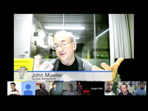 English Google Webmaster Central office-hours hangout