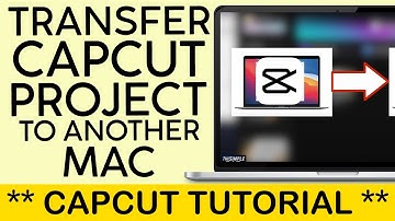 How to Move Your Capcut Project to Another Mac | Transfer Your Capcut Project to Another Mac (2024)