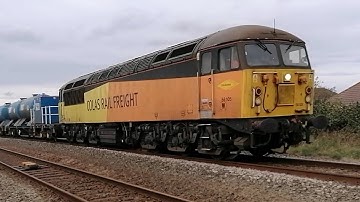 03/10/22 - RHTT - Class 56 - 56105 T&T 56049 "Pride of Templecombe" - Coleham Lmd to Coleham Lmd
