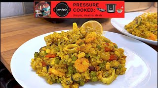 Crockpot Express Paella by Pressure Cooked: Simple, Healthy Meals. 176 views 12 days ago 7 minutes, 36 seconds