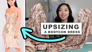 How I Upsized A Bodycon Dress | Coolirpa