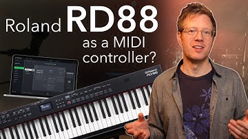 Roland RD88 as a MIDI controller?