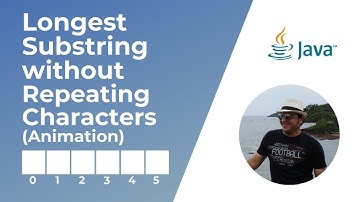 LeetCode #3: Longest Substring Without Repeating Characters | Animation | Google Coding Interview