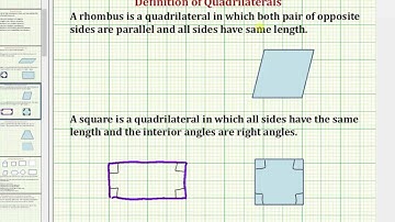 Determine True Statements About Quadrilaterals (Common Core 5/6 Math Ex 2)