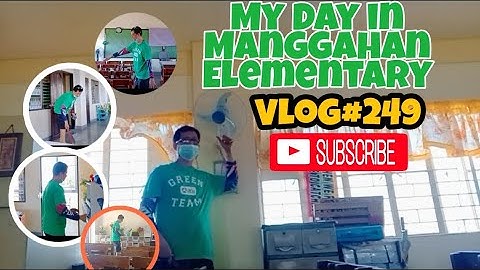 My Day in Manggahan Elementary School