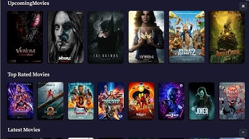 Video Streaming website using Html, CSS and JavaScript(jQuery) | Part 2