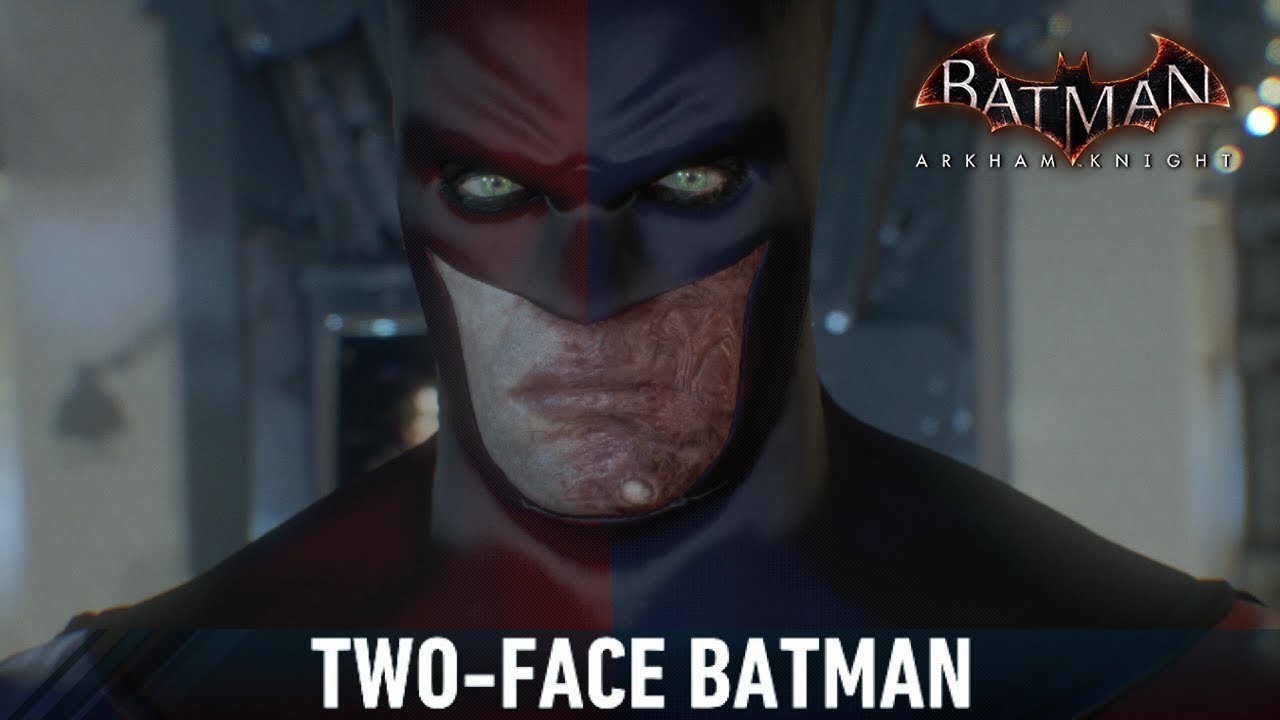 SKIN; Batman; Arkham Knight; Two-Face Batman - YouTube