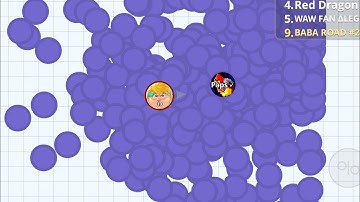 Agar.io Mobile Insane Takeover With Fans + Macro feed!