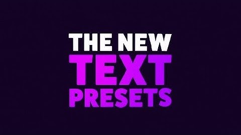 Text Preset Pack for Animation Composer | LINK IN DESCRIPTION | Mr Toxin