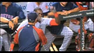 David Ortiz smashes not just baseballs, but phones
