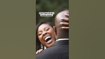 When you don’t want to see each other u til the ceremony, a First Touch can be a powerful moment.