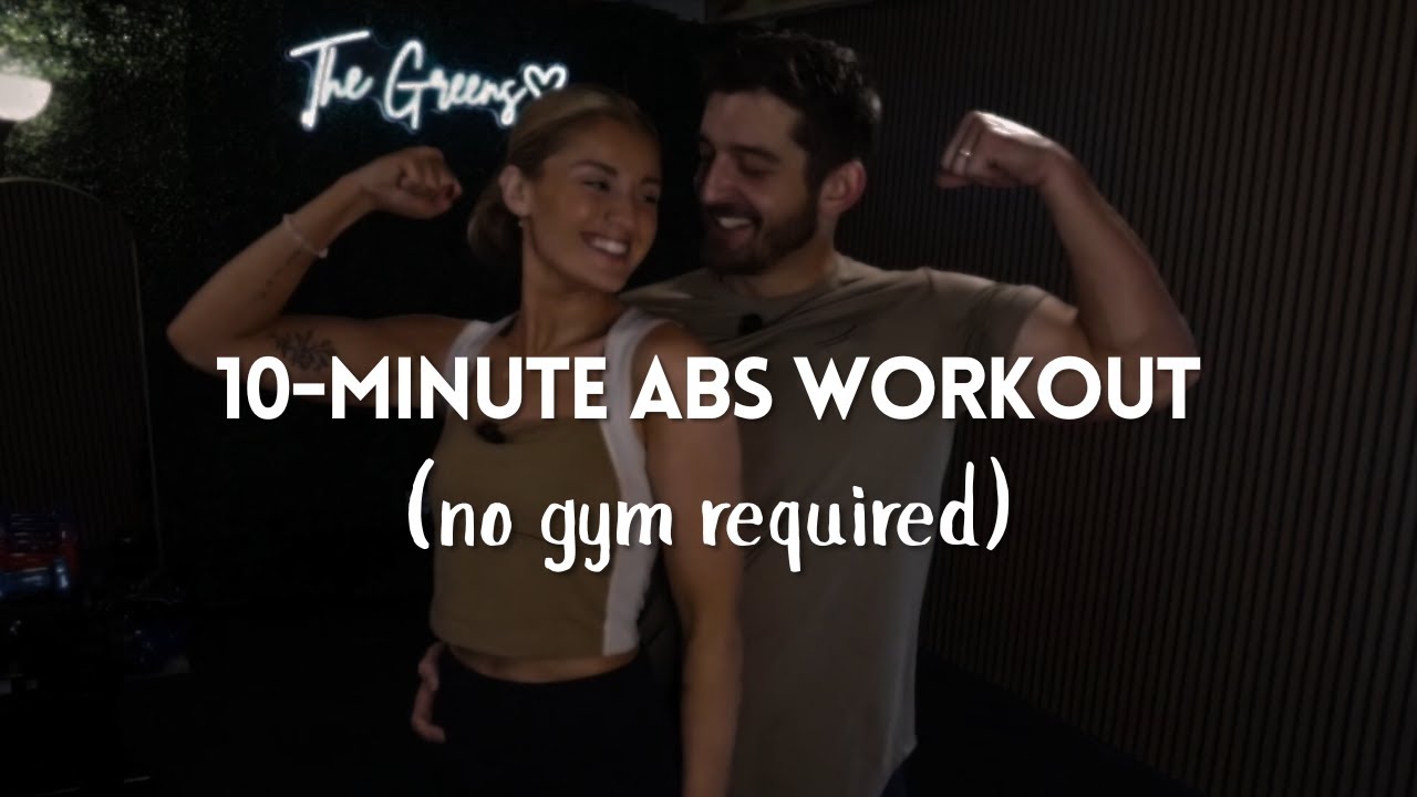 10-Minute Abs Workout At Home | Trainer Led Workout For Couples or Solo | GREENFIT