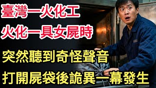 臺灣一火化工火化一具女屍時，突然聽到奇怪聲音，打開屍袋後，詭異一幕發生#社会奇闻 #改编事件 #人间百态 #非凡视角 #人间奇闻录
