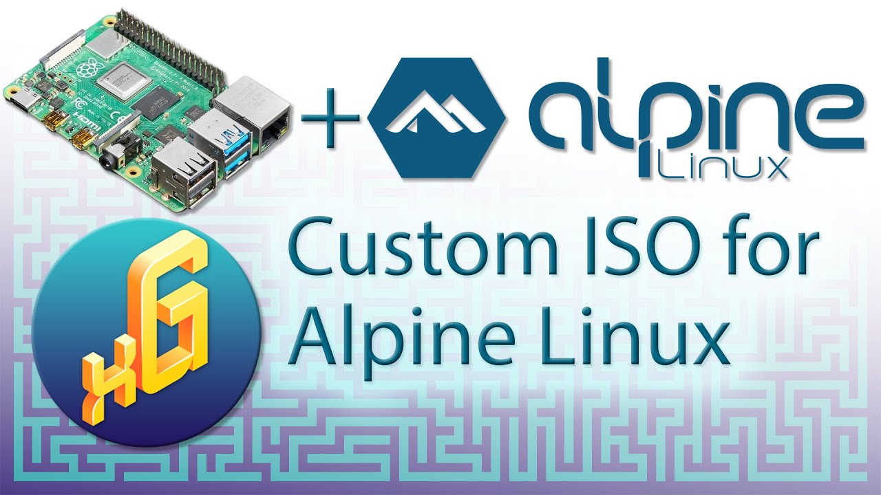 Custom ISO for Alpine Linux on Raspberry Pi - YouTube