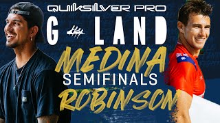 Gabriel Medina vs Jack Robinson | Quiksilver Pro GLand  Semifinals Heat Replay